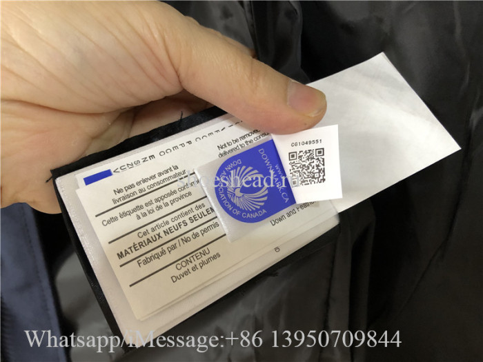 Canada Goose Blue Down Jacket