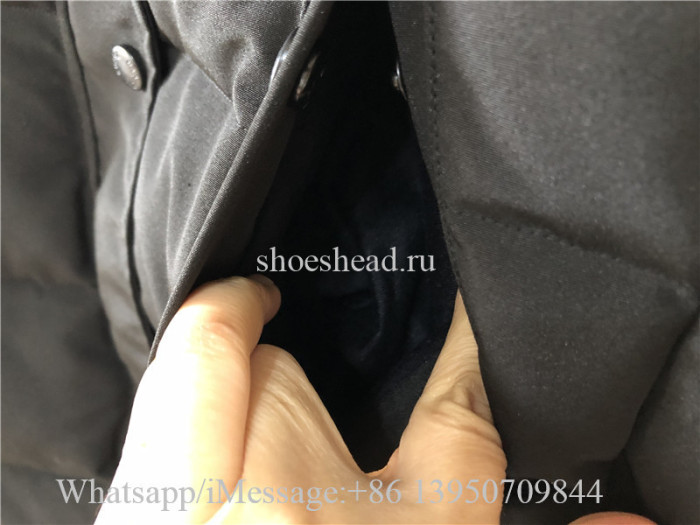Women Version Canada Goose Long Down Jacket Black