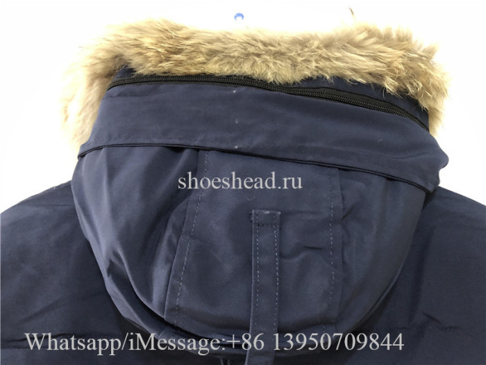 Canada Goose Blue Down Jacket