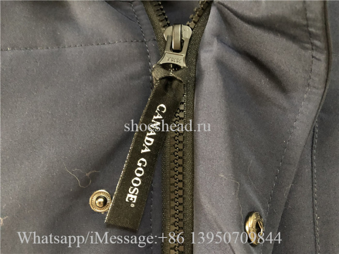 Canada Goose Blue Down Jacket