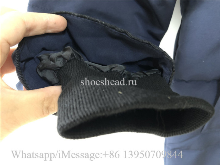 Canada Goose Blue Down Jacket