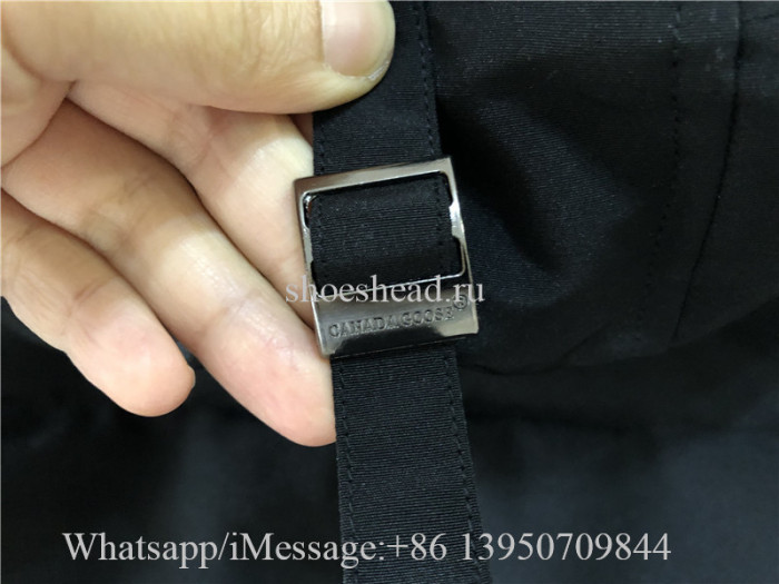 Women Version Canada Goose Long Down Jacket Black