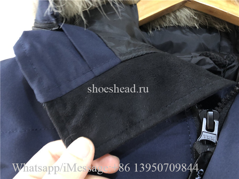 Canada Goose Blue Down Jacket