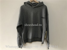 Essential Fear Of God Grey Sweater Hoodie