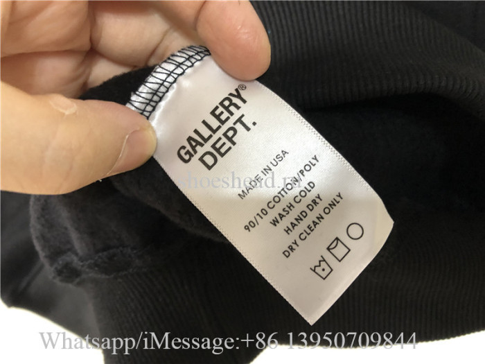 Gallery Dept. Hoodie Black