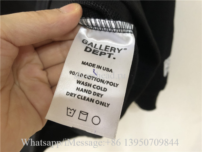 Gallery Dept. Black Hoodie