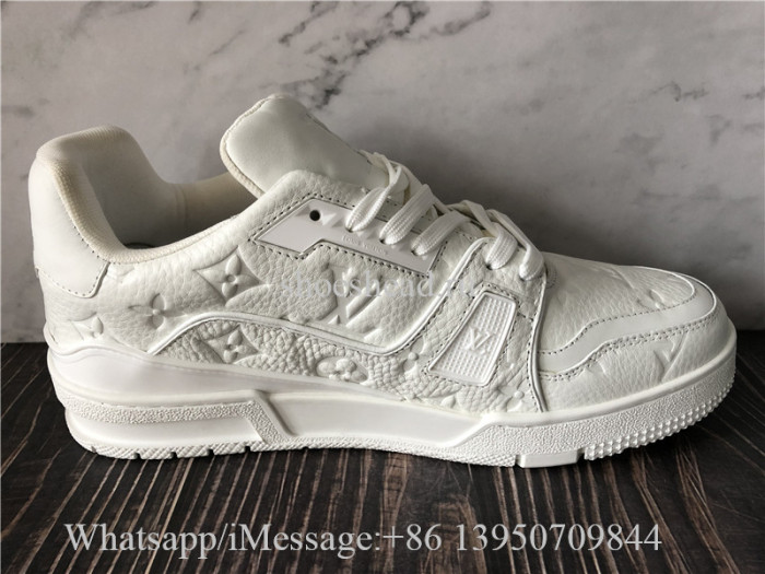 Louis Vuitton Trainer Pure White