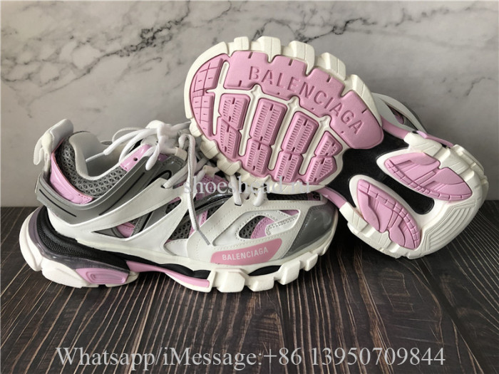 Balenciaga Track 3.0 Trainer Pink Grey White