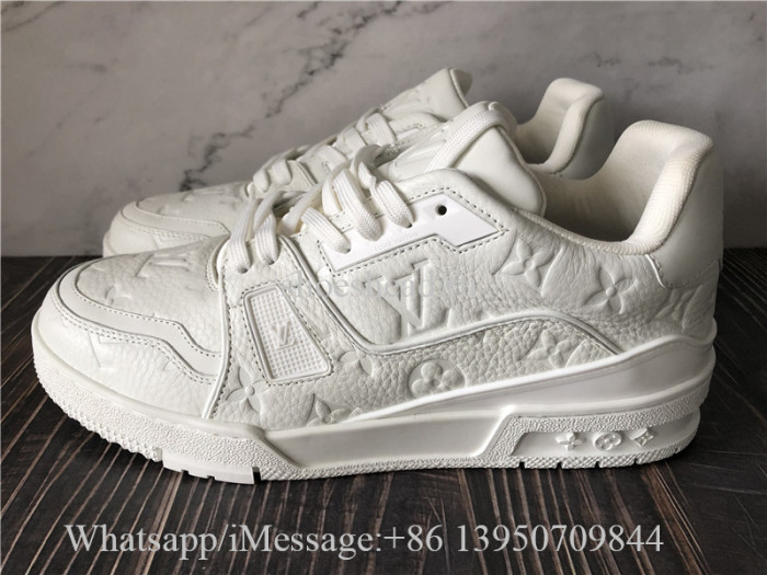 Louis Vuitton Trainer Pure White