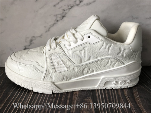 Louis Vuitton Trainer Pure White