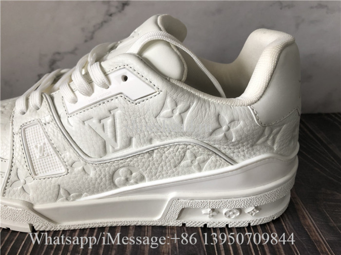 Louis Vuitton Trainer Pure White