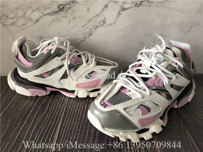 Balenciaga Track 3.0 Trainer Pink Grey White