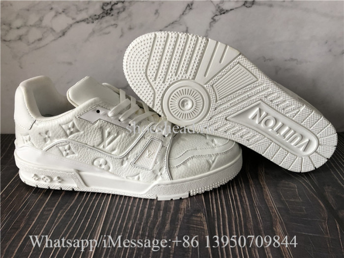 Louis Vuitton Trainer Pure White