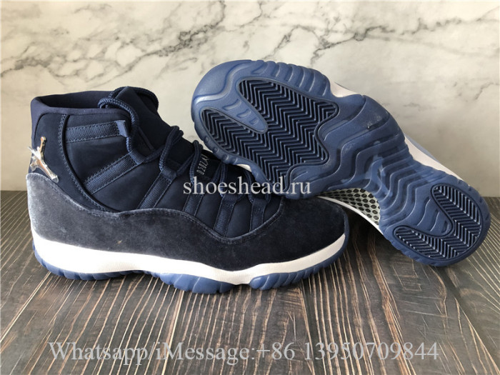 Air Jordan 11 High Velvet Midnight Navy