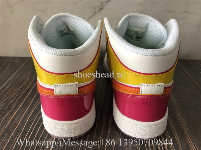 Air Jordan 1 Mid SE GS Edge Glow