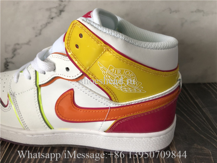 Air Jordan 1 Mid SE GS Edge Glow