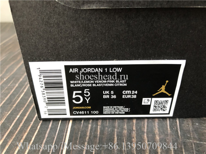 Air Jordan 1 Mid SE GS Edge Glow