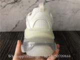 Balenciaga Triple S Clear Sole Trainer Pure White