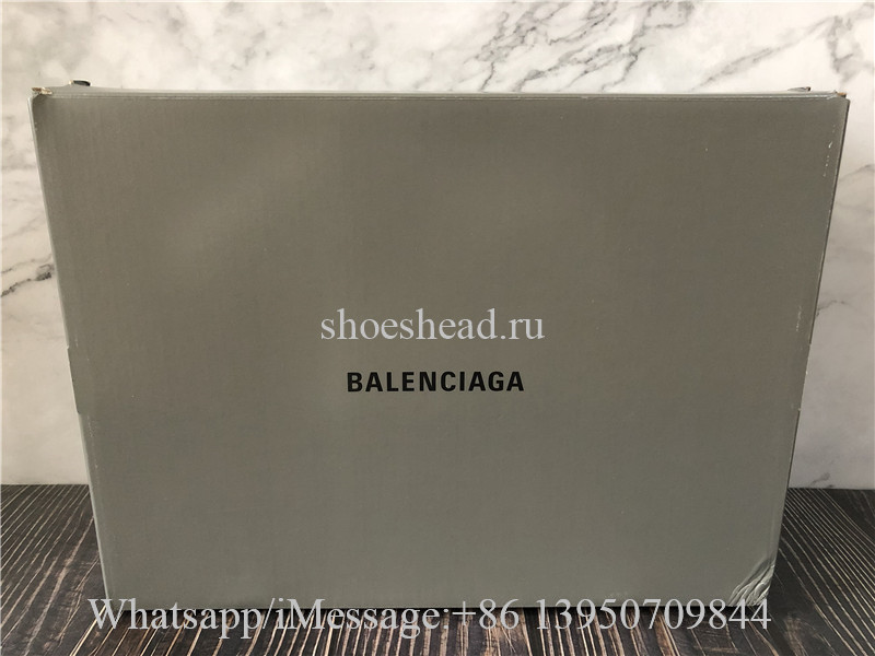 Balenciaga Triple S Clear Sole Trainer Pure White