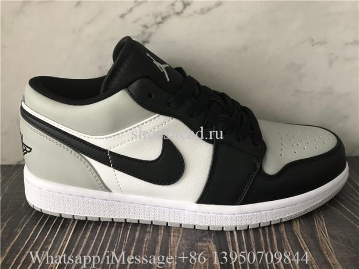 Air Jordan 1 Retro Low Grey Shadow Toe