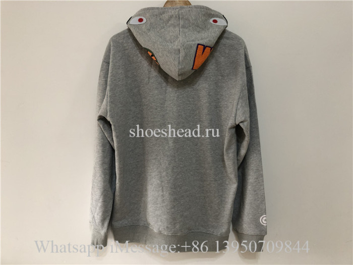 A Bathing Ape Bape Grey Hoodie