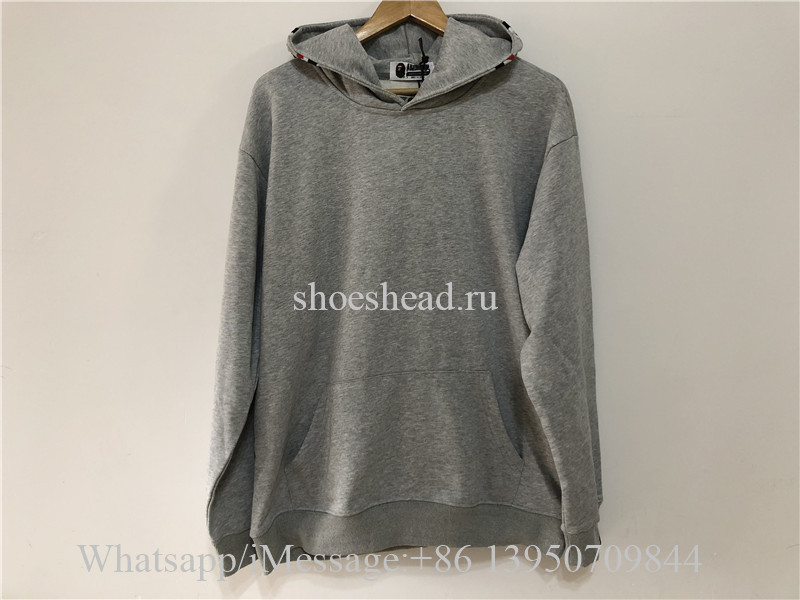 A Bathing Ape Bape Grey Hoodie