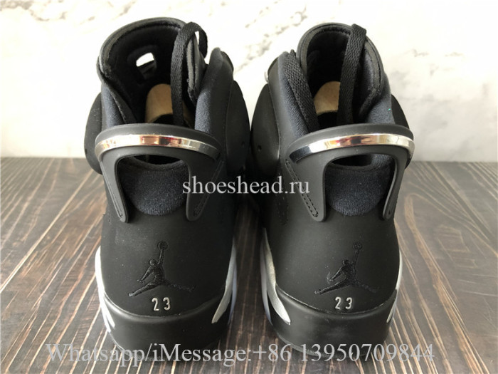 Air Jordan 6 Retro Chrome Metallic Silver