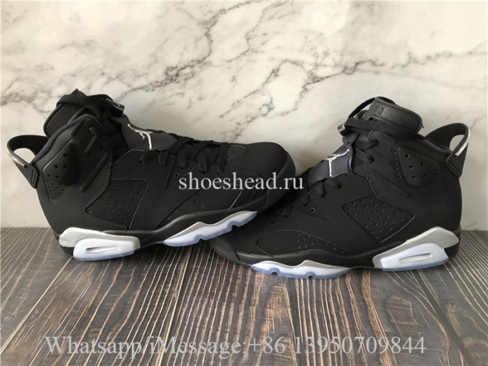 Air Jordan 6 Retro Chrome Metallic Silver
