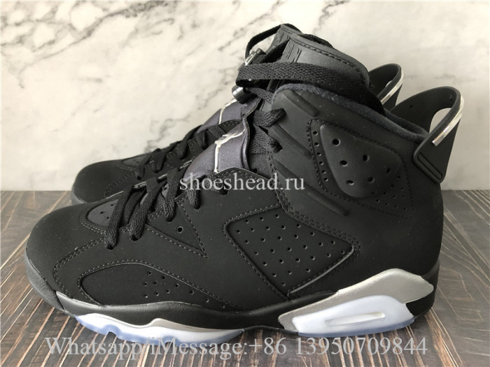 Air Jordan 6 Retro Chrome Metallic Silver