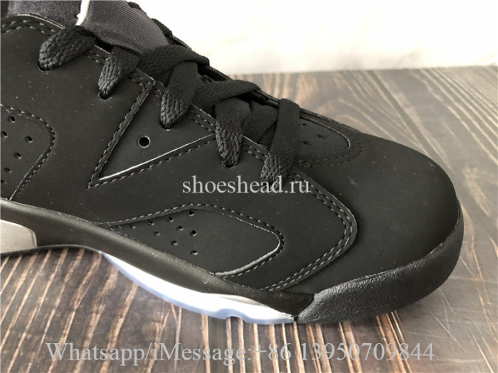 Air Jordan 6 Retro Chrome Metallic Silver