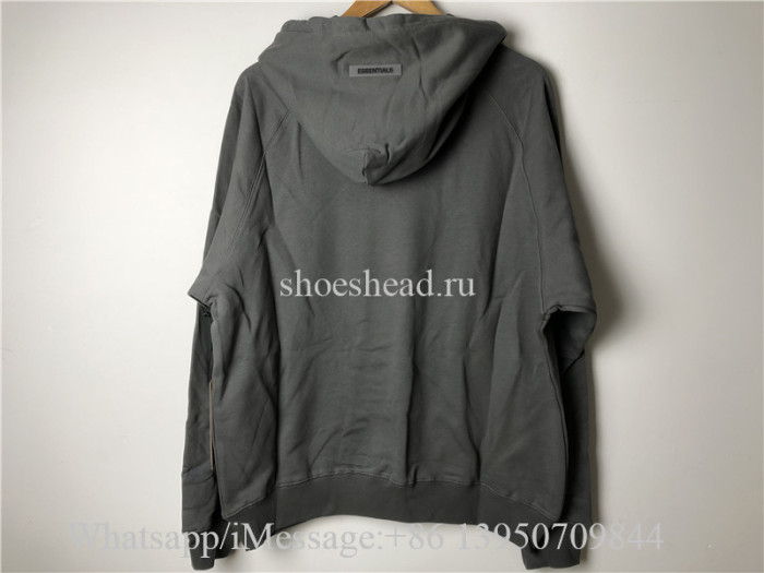 Fear Of God Essential Fog Grey Hoodie
