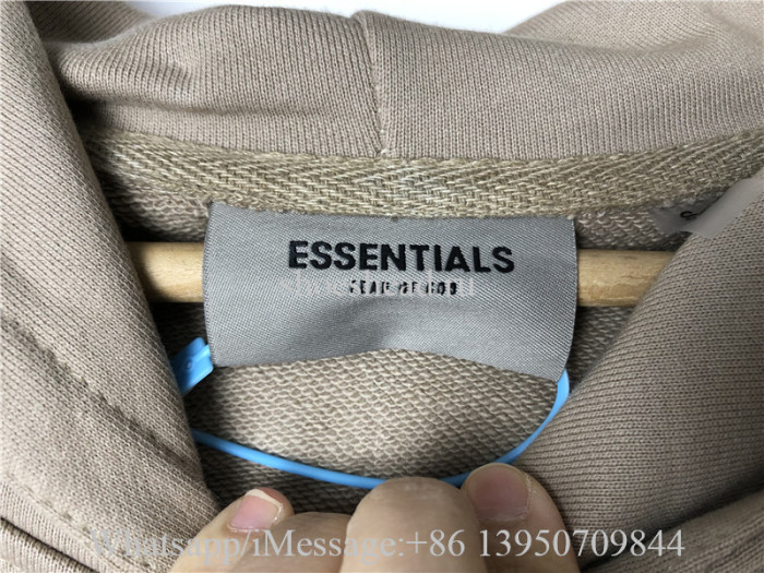 Fear Of God Essential Fog Coffee Hoodie