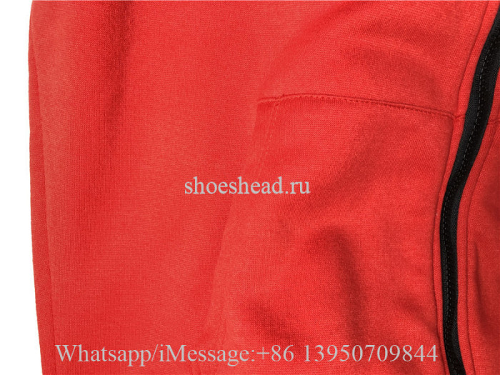 Nike Tech Tracksuit Red