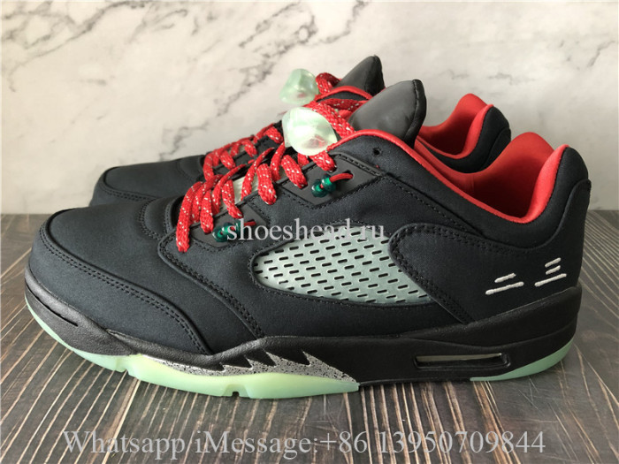 Clot x Air Jordan 5 Retro Low Anthracite