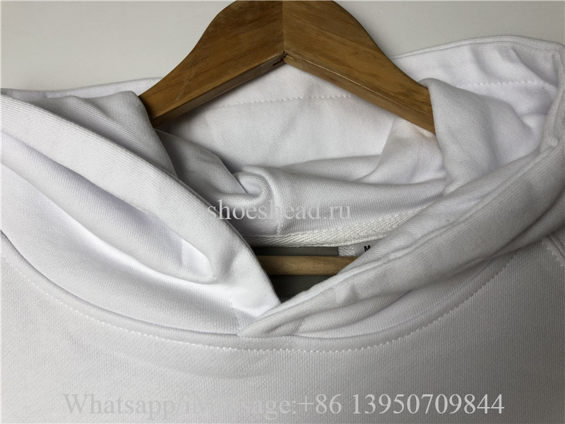 Fear Of God Essential Fog White Hoodie