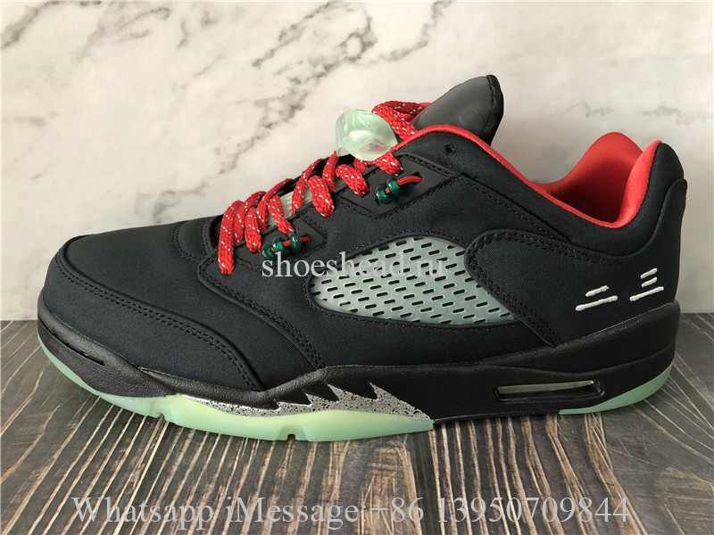Clot x Air Jordan 5 Retro Low Anthracite