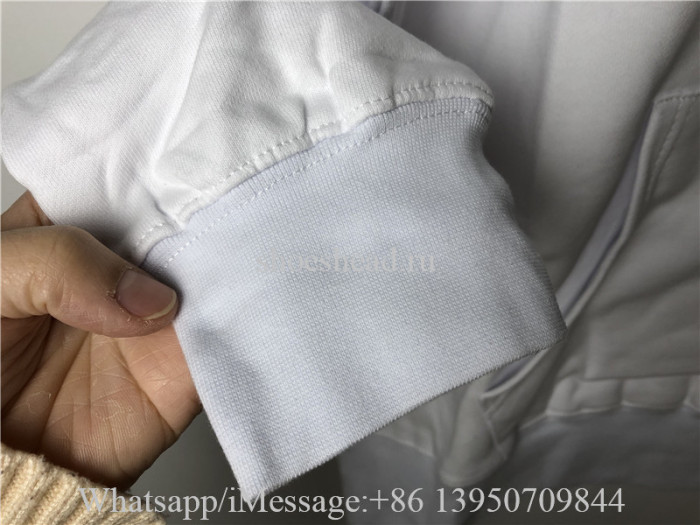 Fear Of God Essential Fog White Hoodie
