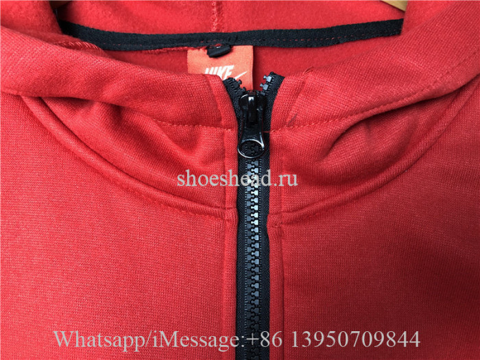 Nike Tech Tracksuit Red