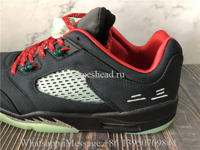 Clot x Air Jordan 5 Retro Low Anthracite
