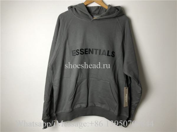 Fear Of God Essential Fog Grey Hoodie