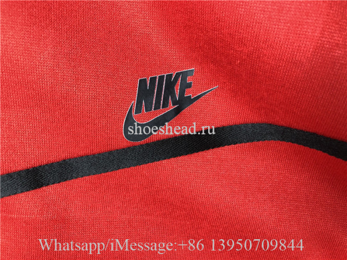 Nike Tech Tracksuit Red