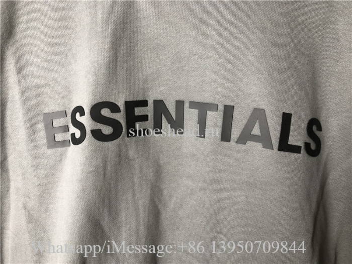Fear Of God Essential Fog Grey Hoodie