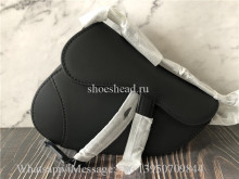 Original Dior Saddle Black Calfskin Bag Small