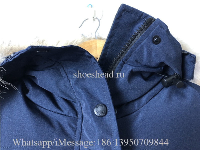 Canada Goose Navy Blue Down Jacket