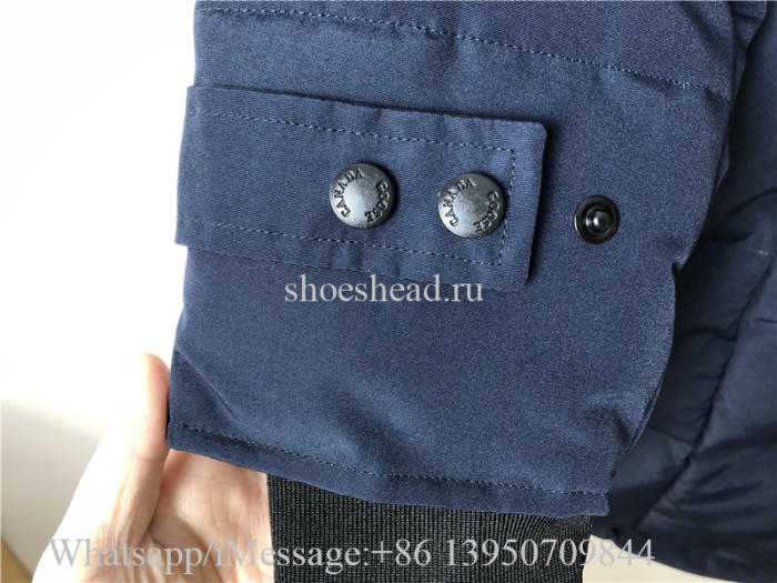 Canada Goose Navy Blue Down Jacket