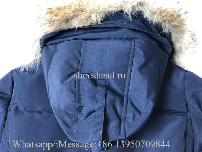 Canada Goose Navy Blue Down Jacket