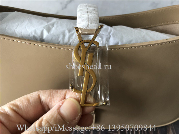 Original Saint Laurent YSL LE 5 À 7 Cassandre Hobo Bag Rosy Sand