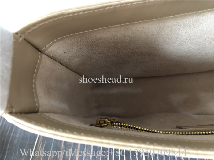 Original Saint Laurent YSL LE 5 À 7 Cassandre Hobo Bag Rosy Sand
