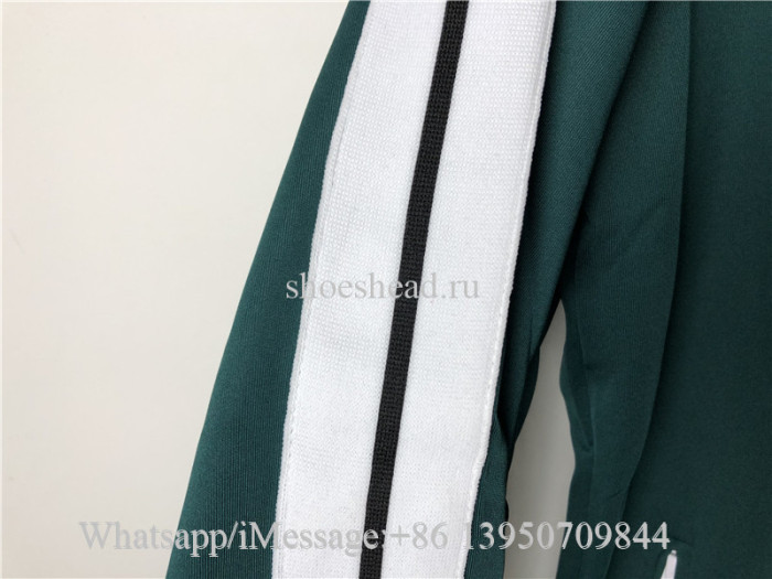 Palm Angels Dark Green Tracksuit Jacket & Pants