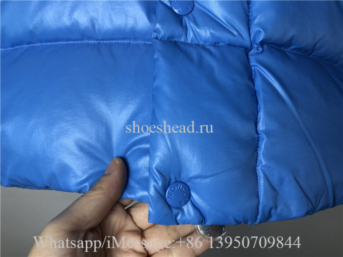 Moncler Blue Down Jacket